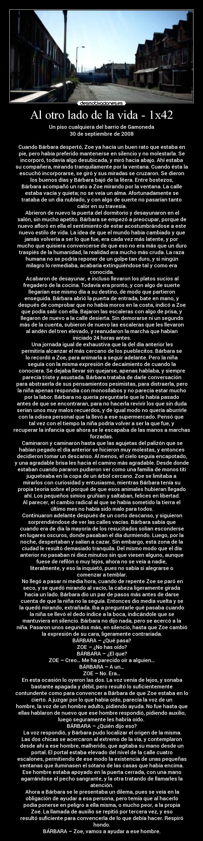 Al otro lado de la vida - 1x42 -