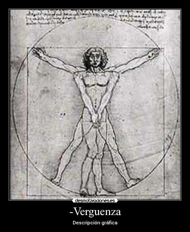 -Verguenza - Descripción gráfica