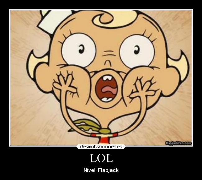 carteles flapjack desmotivaciones