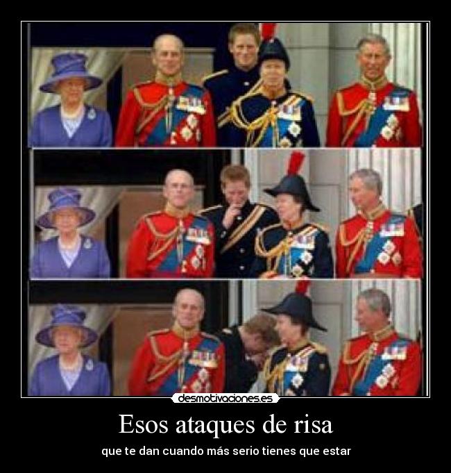 Esos ataques de risa - que te dan cuando más serio tienes que estar