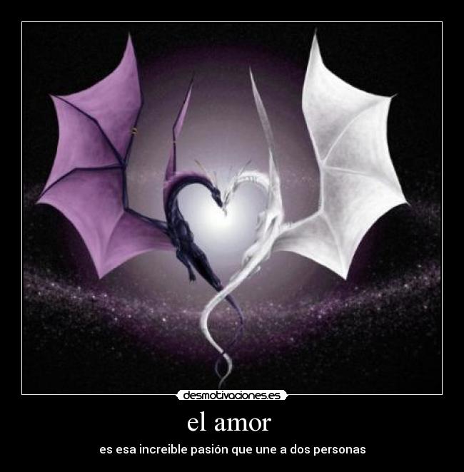 el amor -