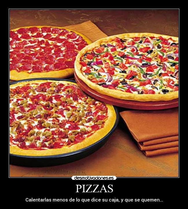 PIZZAS - 