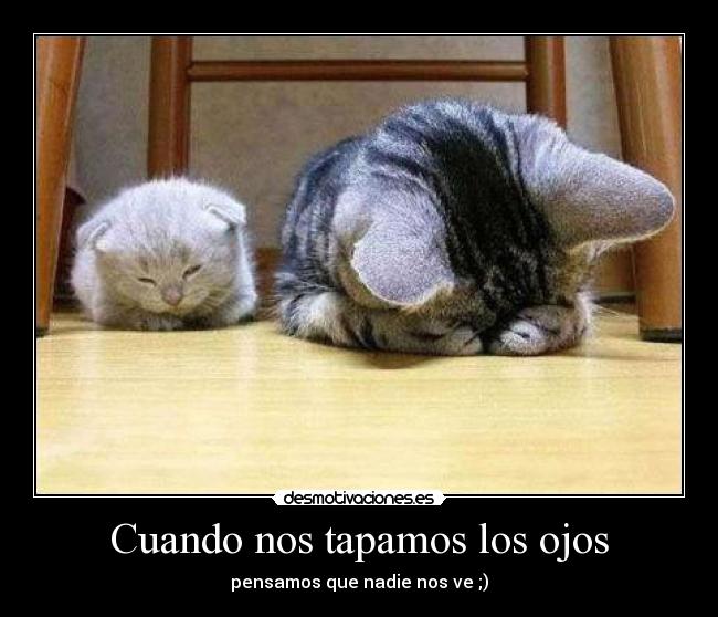 Cuando nos tapamos los ojos - 