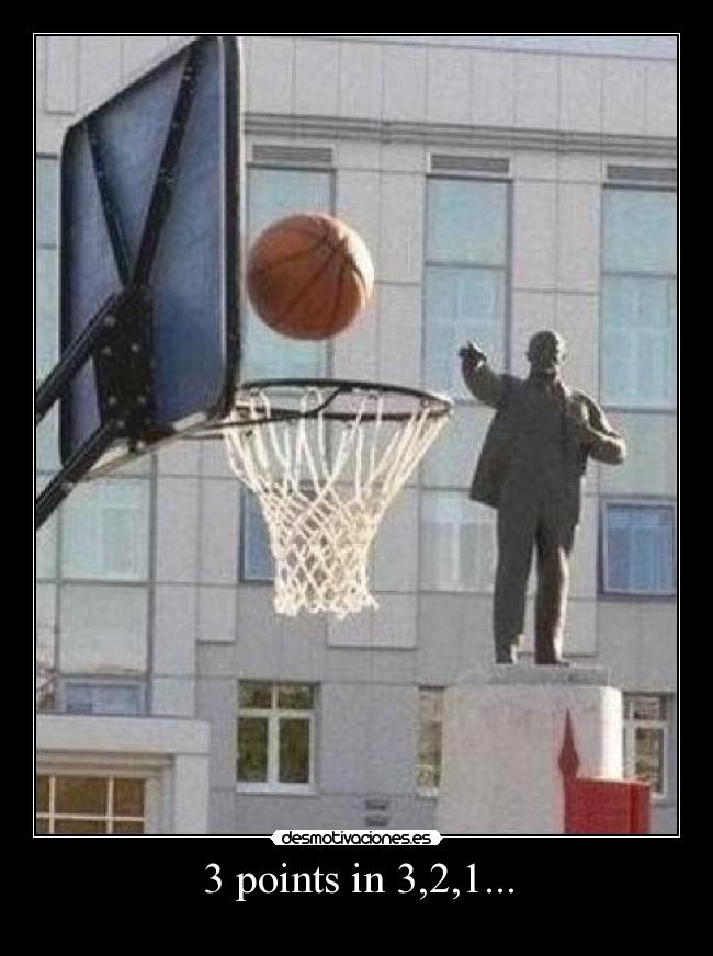 3 points in 3,2,1... - 