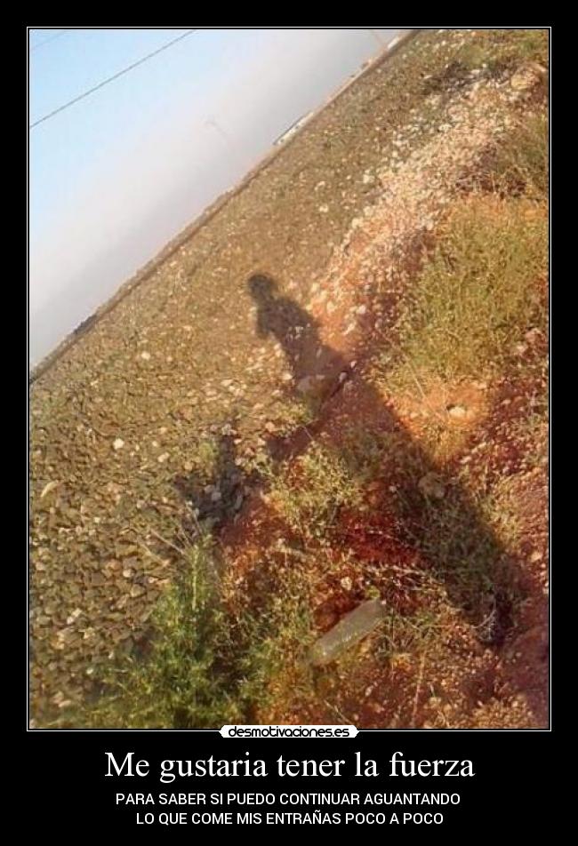 Me gustaria tener la fuerza - 