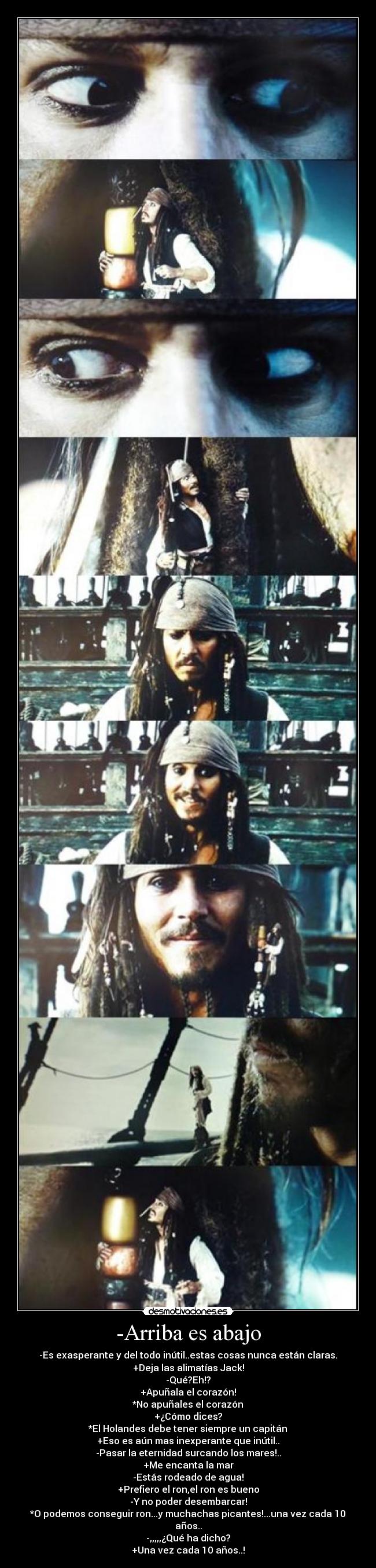 carteles jaack sparrow desmotivaciones