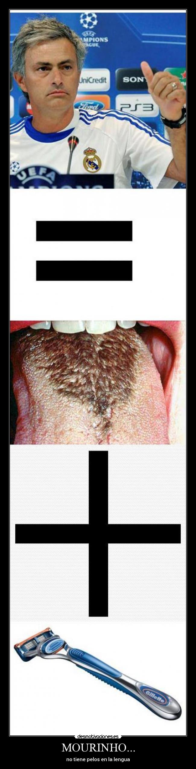 MOURINHO... - no tiene pelos en la lengua