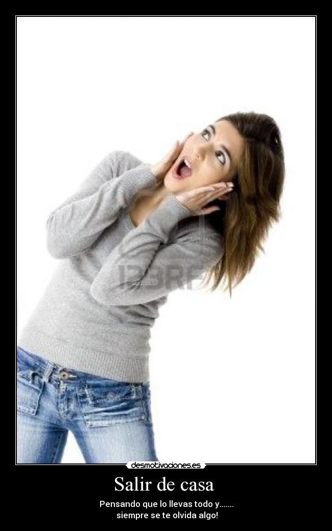 Salir de casa -