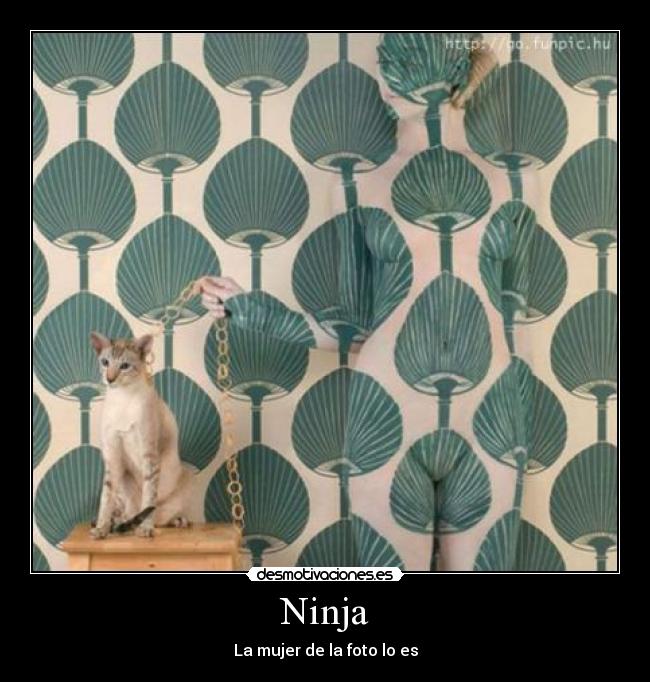 Ninja - La mujer de la foto lo es