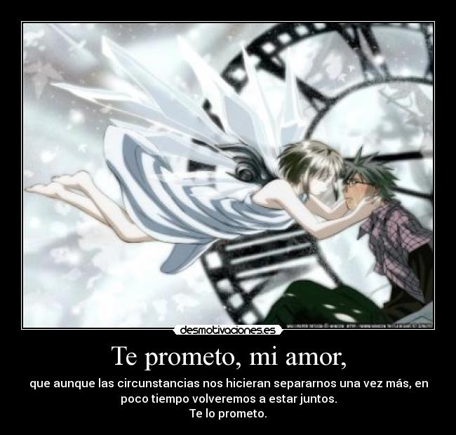 Te prometo, mi amor, - 