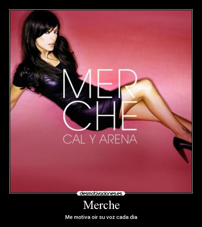 Merche - Me motiva oir su voz cada dia