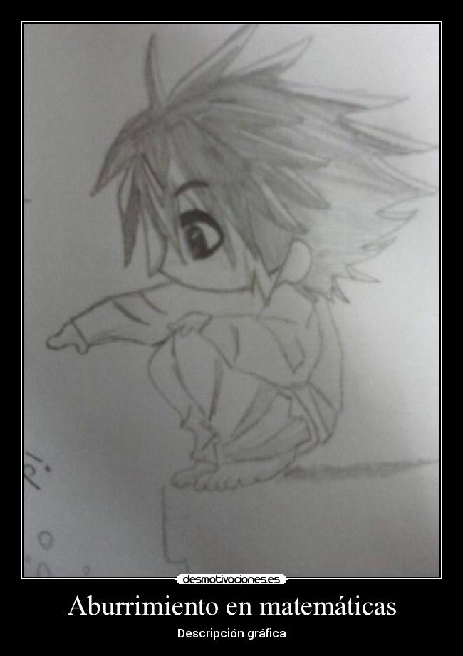 Aburrimiento en matemáticas -