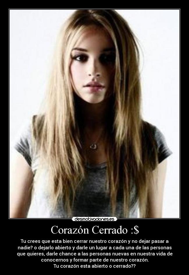 Corazón Cerrado :$ - 