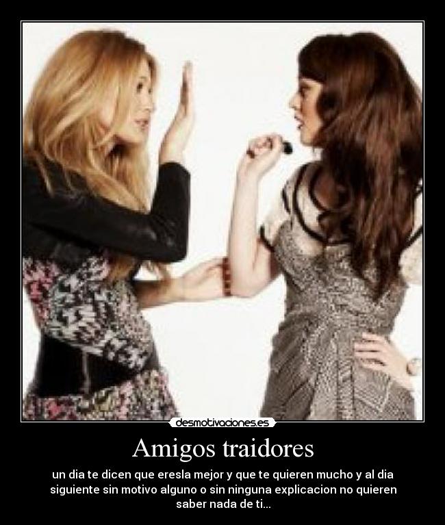 Amigos traidores -