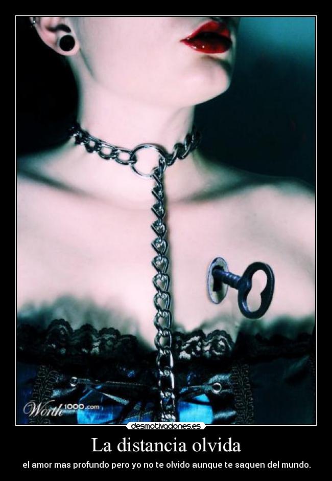 La distancia olvida - 