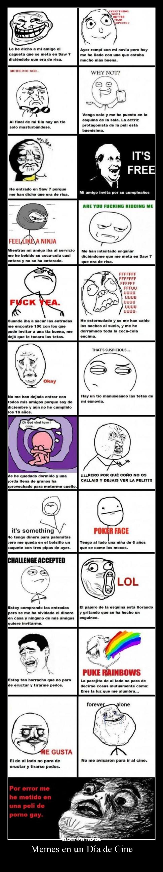 Memes en un Día de Cine -