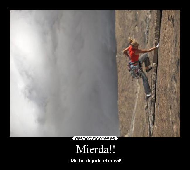 Mierda!! -