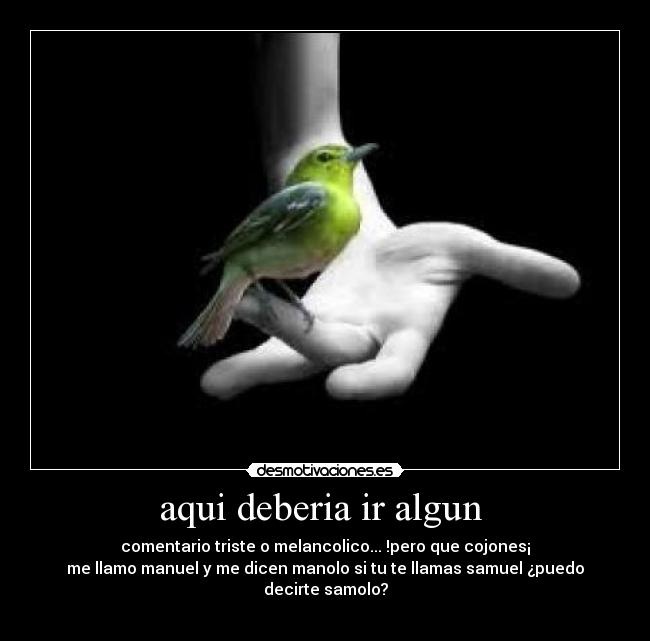 aqui deberia ir algun  - 