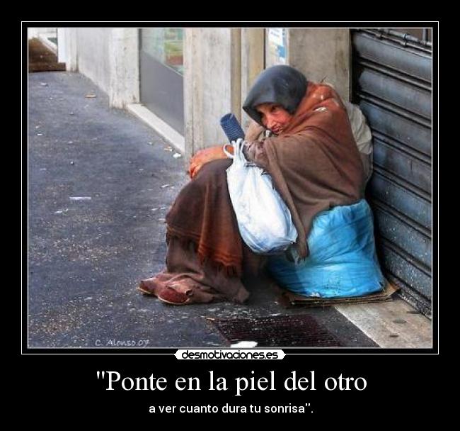 Ponte en la piel del otro -