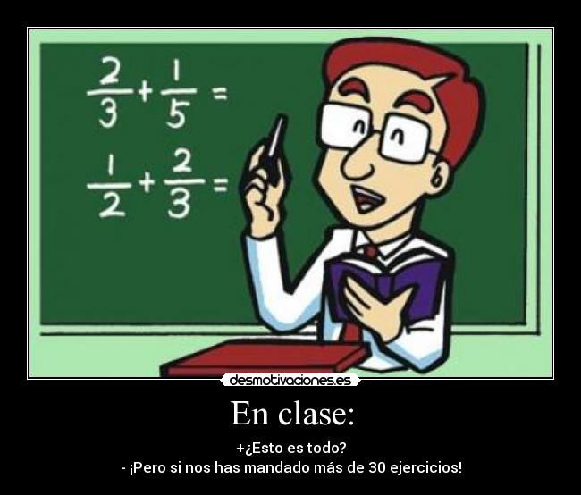 carteles clase profesor desmotivaciones