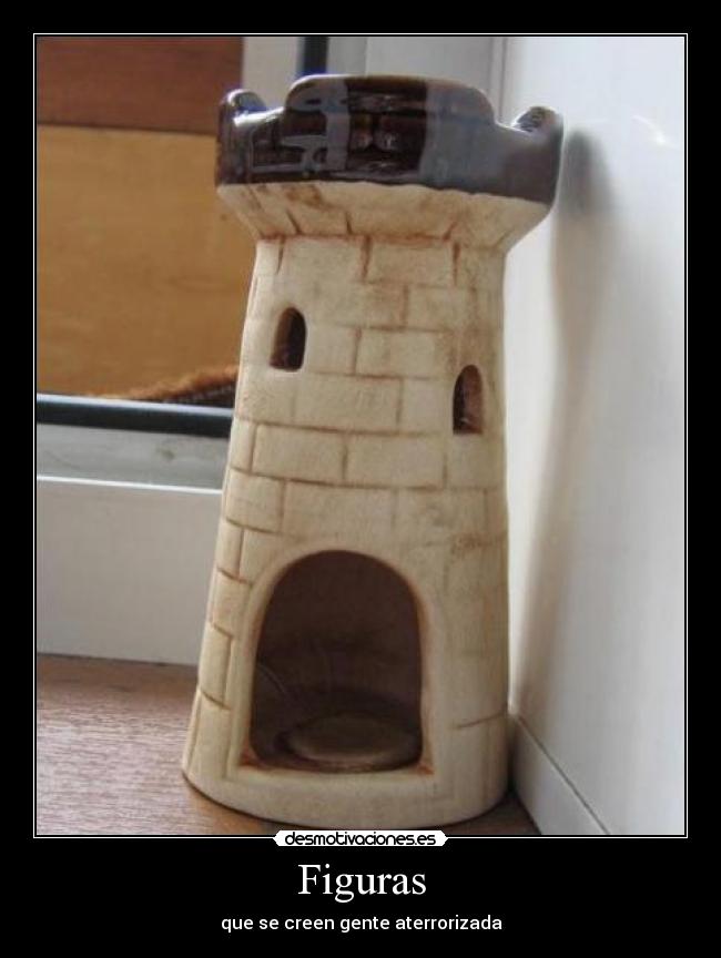 Figuras - que se creen gente aterrorizada