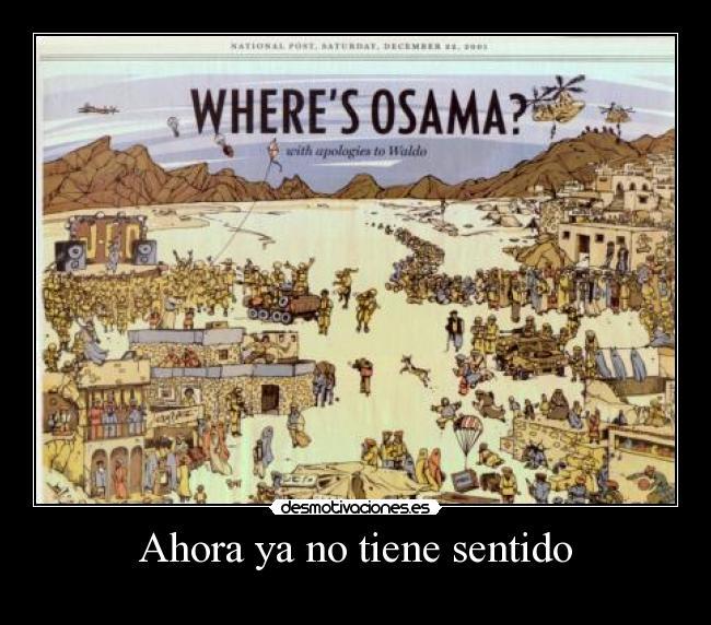 Ahora ya no tiene sentido -