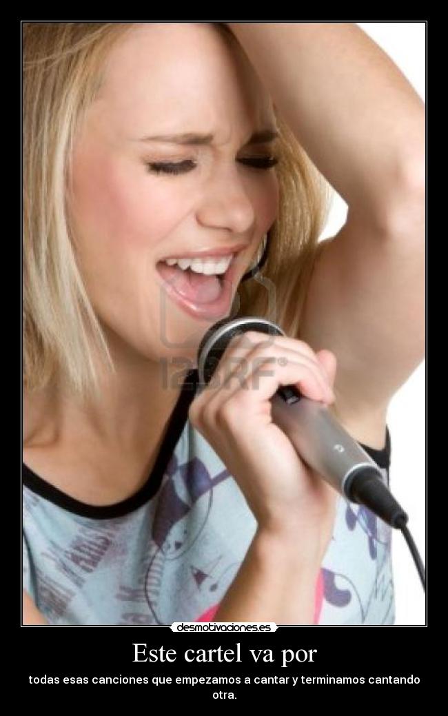 Este cartel va por -