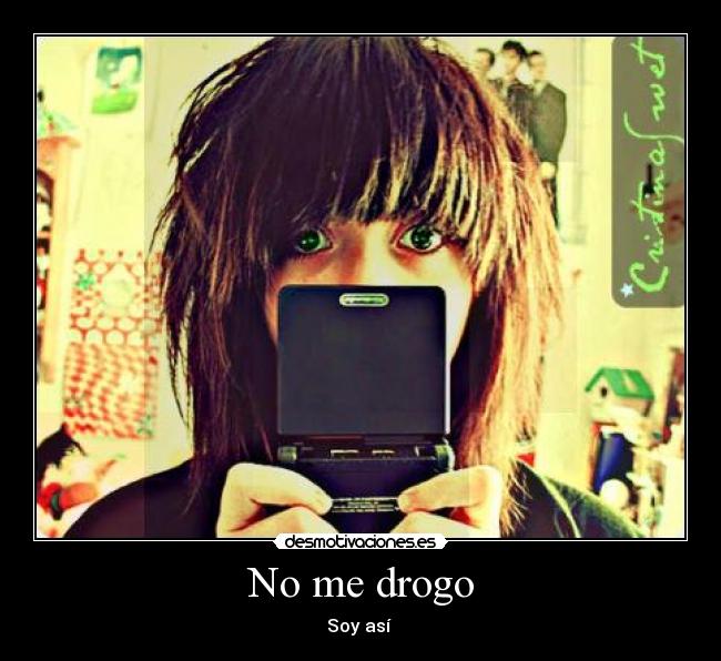 No me drogo -