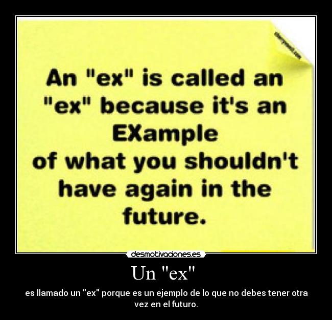 Un ex  - 