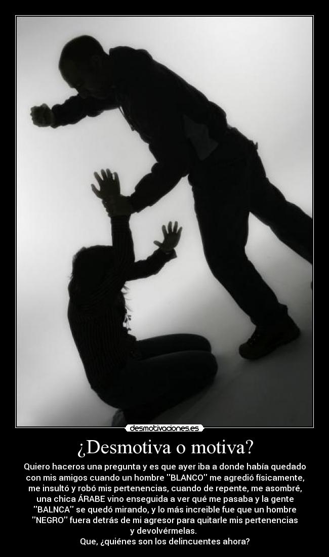 ¿Desmotiva o motiva? - 