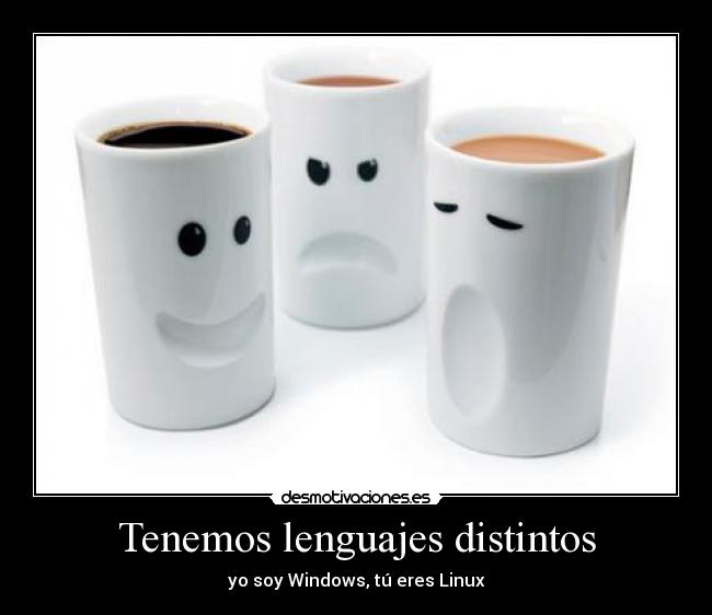 carteles tenemos lenguajes distintos desmotivaciones