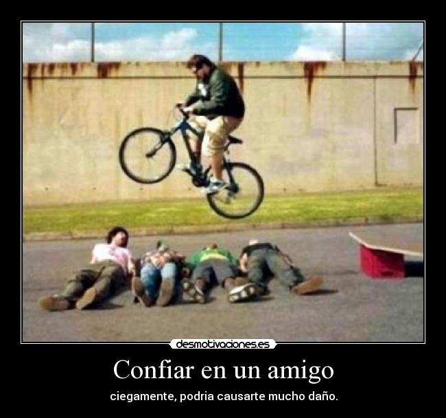 Confiar en un amigo -