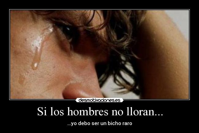 Si los hombres no lloran... - 