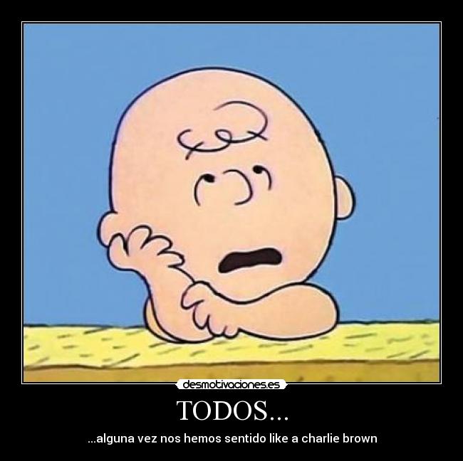 carteles charlie brown desmotivaciones