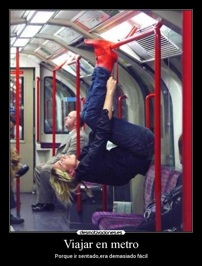 Viajar en metro -