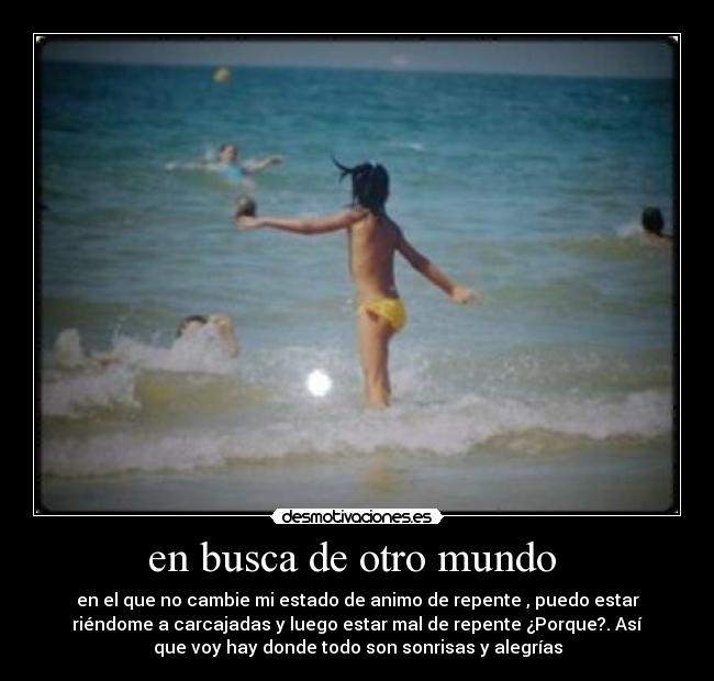 en busca de otro mundo -