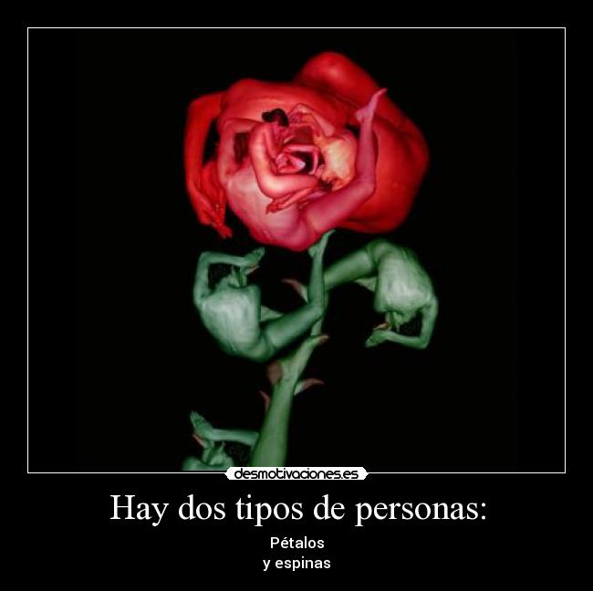 Hay dos tipos de personas: - 