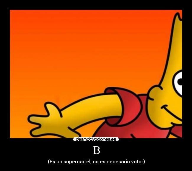 carteles bart desmotivaciones