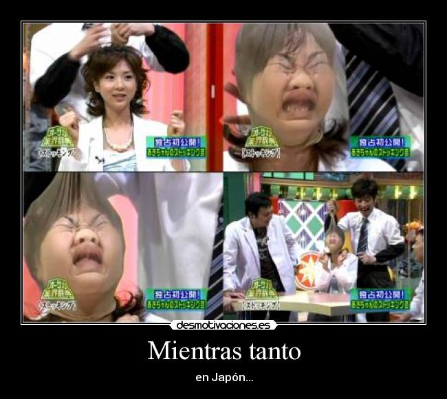 Mientras tanto - en Japón...