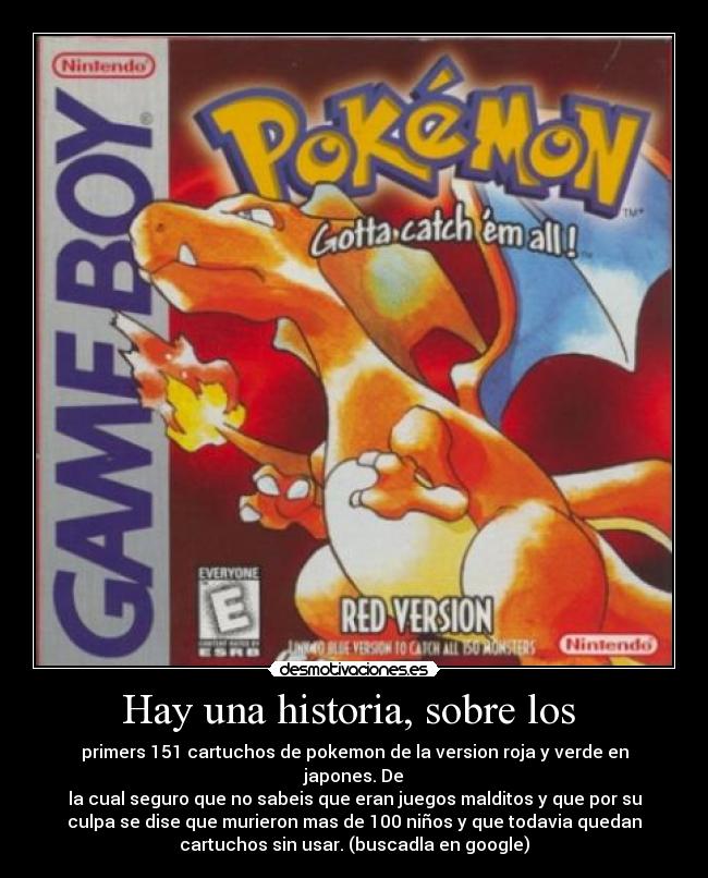 Hay una historia, sobre los -