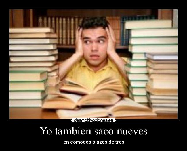 Yo tambien saco nueves - 
