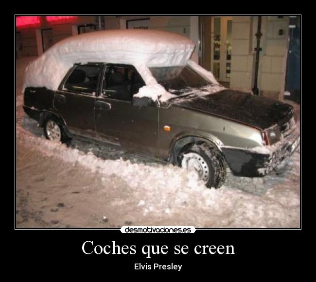 Coches que se creen -
