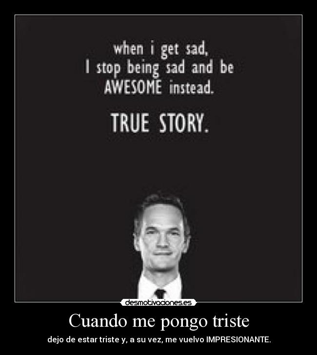 carteles barney stinson desmotivaciones