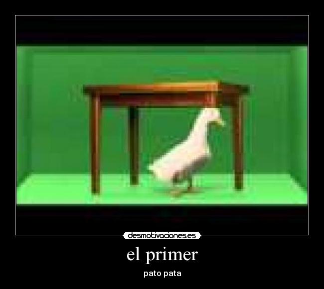 el primer -