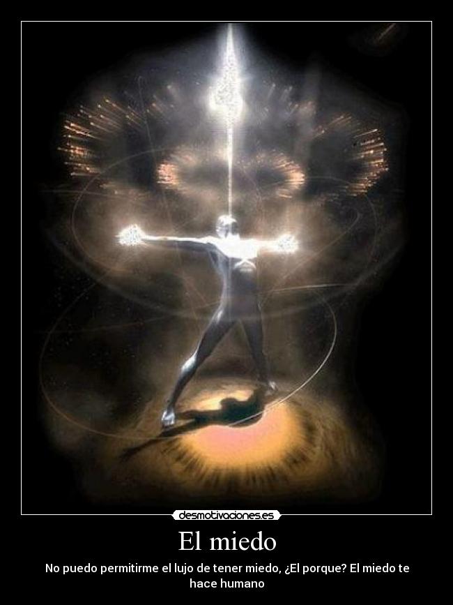 El miedo -