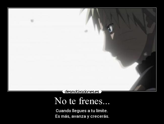 carteles naruto limite desmotivaciones