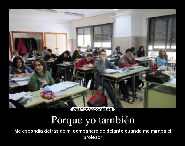 Porque yo también - 