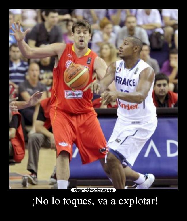 ¡No lo toques, va a explotar! - 