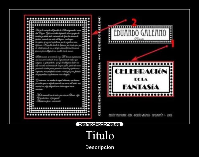 Titulo - Descripcion