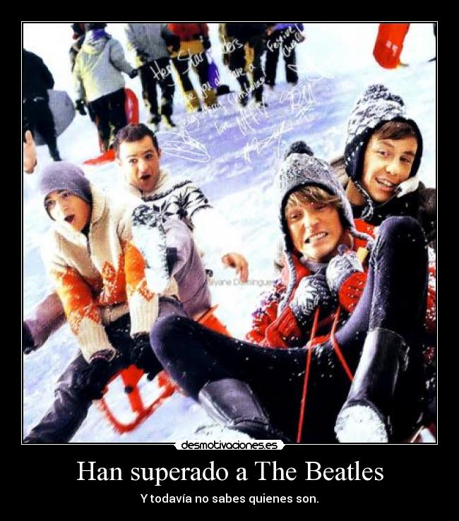 Han superado a The Beatles - 